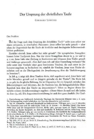 35-54 Der Ursprung der christlichen Taufe