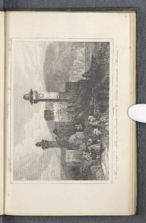 Palestine. Mosquée érigée à Hébron sur l'emplacement du Tombeau du patriarche Abraham.
