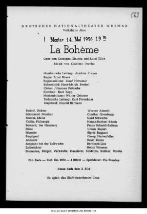 La Bohème