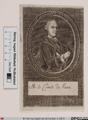 Bildnis Noël de Jourda, comte de Vaux