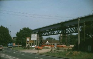Marbach Neckarviadukt Vorschub Brückenfeld Hohlkastenträger Pfeilerverstärkung