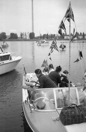Eröffnung der Sommersaison im Bootshafen Maxau.