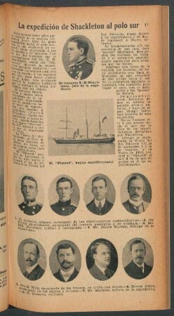 La expedición de Shackleton al polo sur