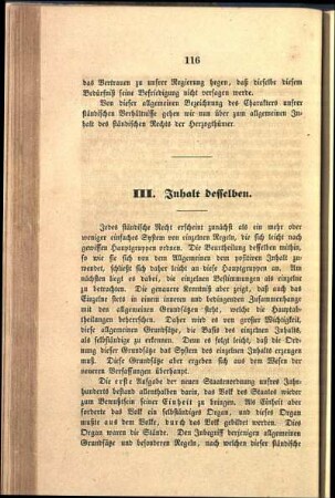 III. Inhalt desselben.
