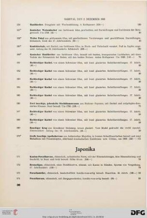 Japonika (Nr. 571-622)