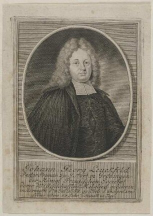 Bildnis des Johann Georg Leuckfeld