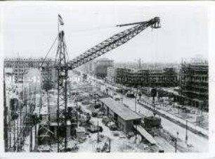 Baustelle Stalinallee
