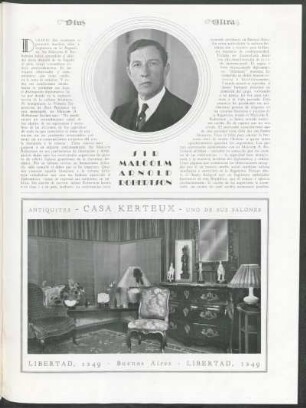 Sir Malcolm Arnold Robertson
