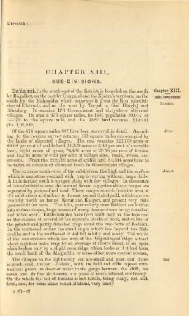 Chapter XIII. Sub-divisions