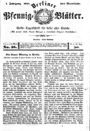 No. 58, 25. u. 26. Tag. Juli
