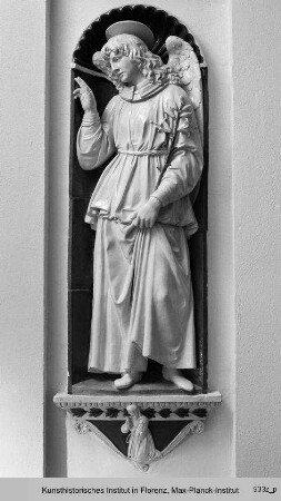 Maria und der Verkündigungsengel Gabriel - Pala di Fontecastello