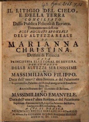 Il Litigio del Cielo e della Terra