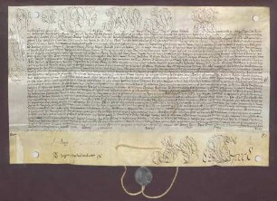 Litterae executoriales apostolicae des Wilhelm Karl Joseph von Hacke.