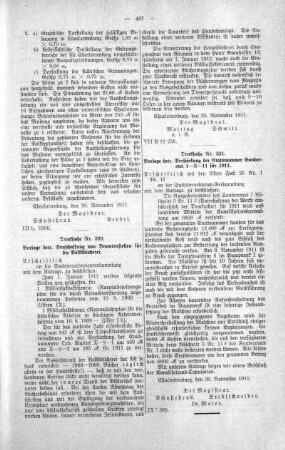 No. 23 (315-332) (320,321), 06. Dezember 1911