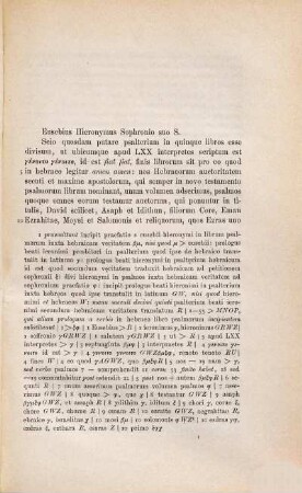 Psalterium iuxta Hebraeos Hieronymi : accedit corollarium criticum