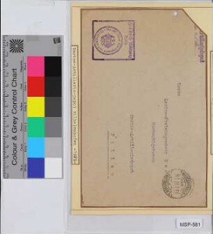 Dienstbrief, Schiffsname/Landeinheit: Marine-Artillerie-Depot Wilhelmshaven; Frankatur, Mi.-Nr.: [Keine]; Poststempel: Wilhelmshaven-Rüstringen 1 18.1.29 7-8V; Nebenstempel: Frei durch Ablösung Reich Mar.-Art.-Depot Wilhelmshaven
