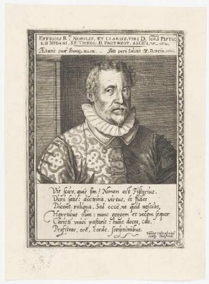 Bildnis des Johann Pistorius