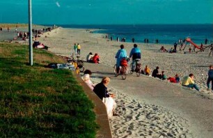 Norderney: Weststrand bei Ebbe