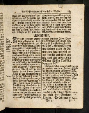 285-295, In dem heutigen Sonntags-Evangelio wird uns ...