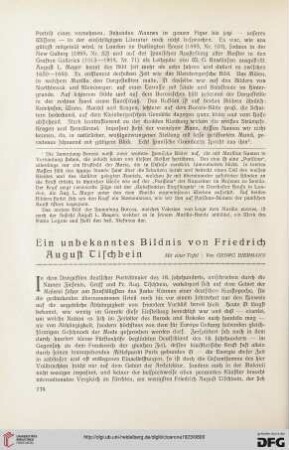 15: Ein unbekanntes Bildnis von Friedrich August Tischbein