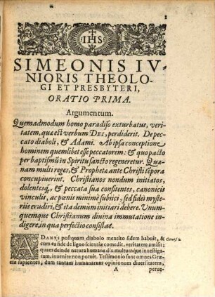 De fide et moribus tum christianis, tum monasticis orationes XXXIII