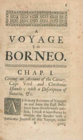 Chap. I. Giving an Account of the Canary, Cape Verd ...