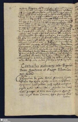 S. 146-152. Contractus Matrimonij inter Boguslaum Ducem Pomeraniae et Annam Filiam Casimiri Polonam.