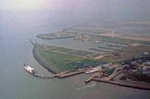 Blick auf Borkum/Nordsee