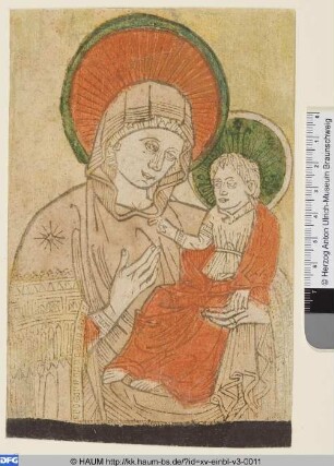 Byzantinische Madonna mit dem Kinde