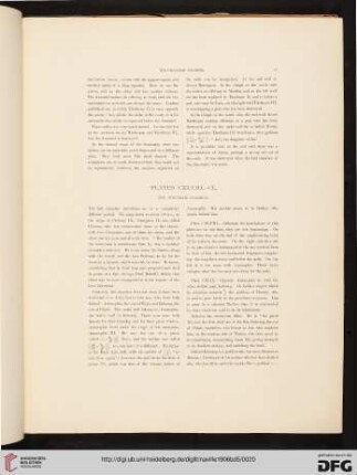 Plates CXLVIII-CL The Ptolemaic Chamber