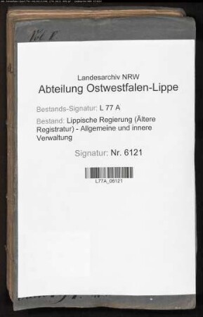 Taubstumme (Generalia), Bd. 5