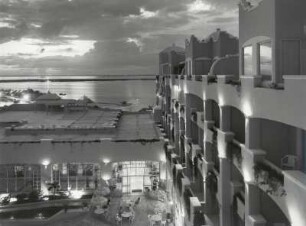 Hotel Villas Plaza mit der Lagune in Cancun
