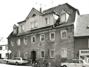 Roßwein, Kreuzplatz 19. Ehem. Spital (Wohnhaus, 1808). Straßenansicht