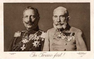 Kaiser Wilhelm I und Kaiser Wilhelm II.