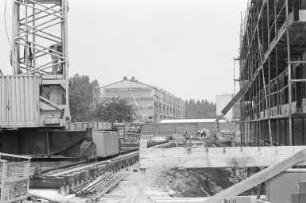 Bau des Jugend- und Gemeinschaftszentrums"Weiße Rose" in Oberreut