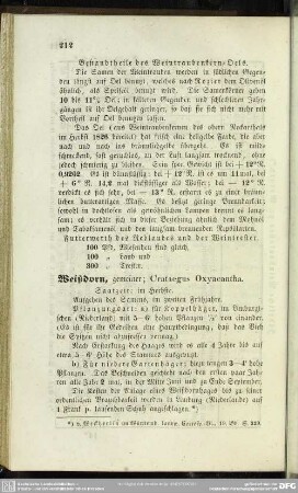 Weißdorn, gemeiner; Crataegus Oxyacantha