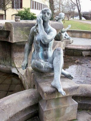 Brunnen mit den drei Grazien