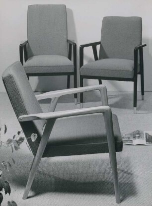 Wilkhahn Sessel "332", "333" und "334" von Ernst Zinsser