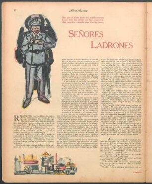 Señores ladrones : Cuento humorístico por Horacio Nani