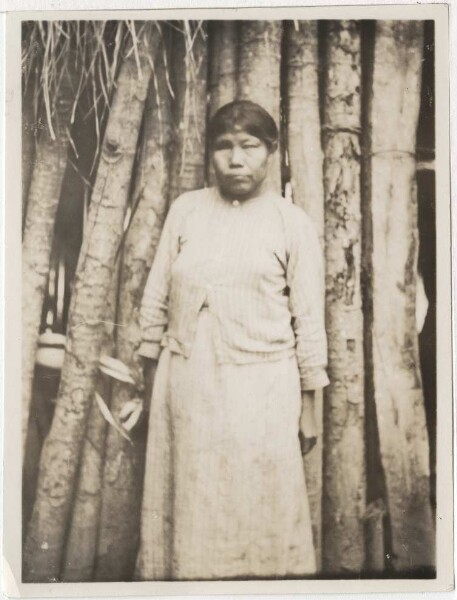 Guató woman on the Rio Pedro II