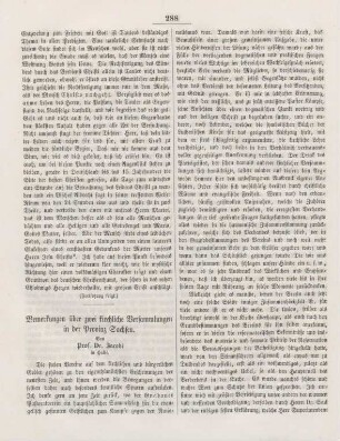 288-290 Bemerkungen über zwei kirchliche Versammlungen in der Provinz Sachsen