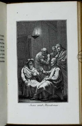 Jesus und Nicodemus.