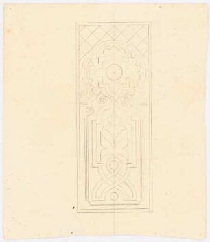 Villa, Kairo (?): Detail florales Ornament