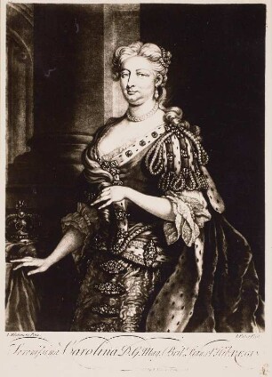 Bildnis Königin Carolina von England