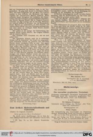 Bücheranzeige