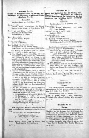 No. 3. (31-51)(42,43,44,45), 10. Februar 1909