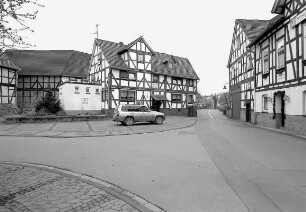 Fachwerkwohnhaus; Kaufungen, Mittelstraße 11