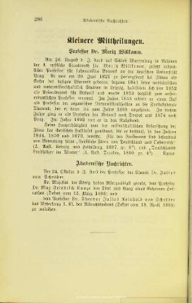 II.3. Kleinere Mittheilungen.