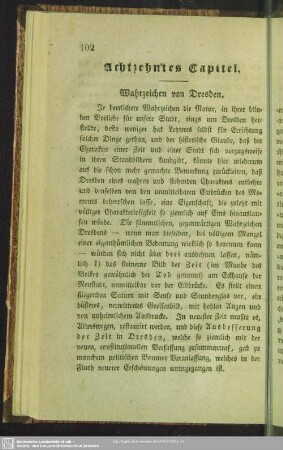 Achtzehntes Capitel. Wahrzeichen von Dresden