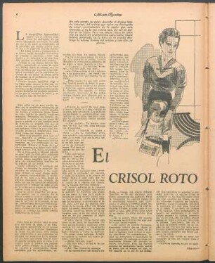 El crisol roto : Novela corta por Santiago Fuster Castresoy